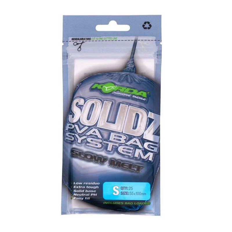 [KPVA6] KORDA SOLIDZ SLOW MELT PVA BAGS S KPVA6