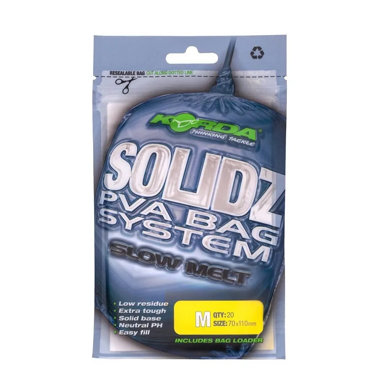 [KPVA7] KORDA SOLIDZ SLOW MELT PVA BAGS M KPVA7