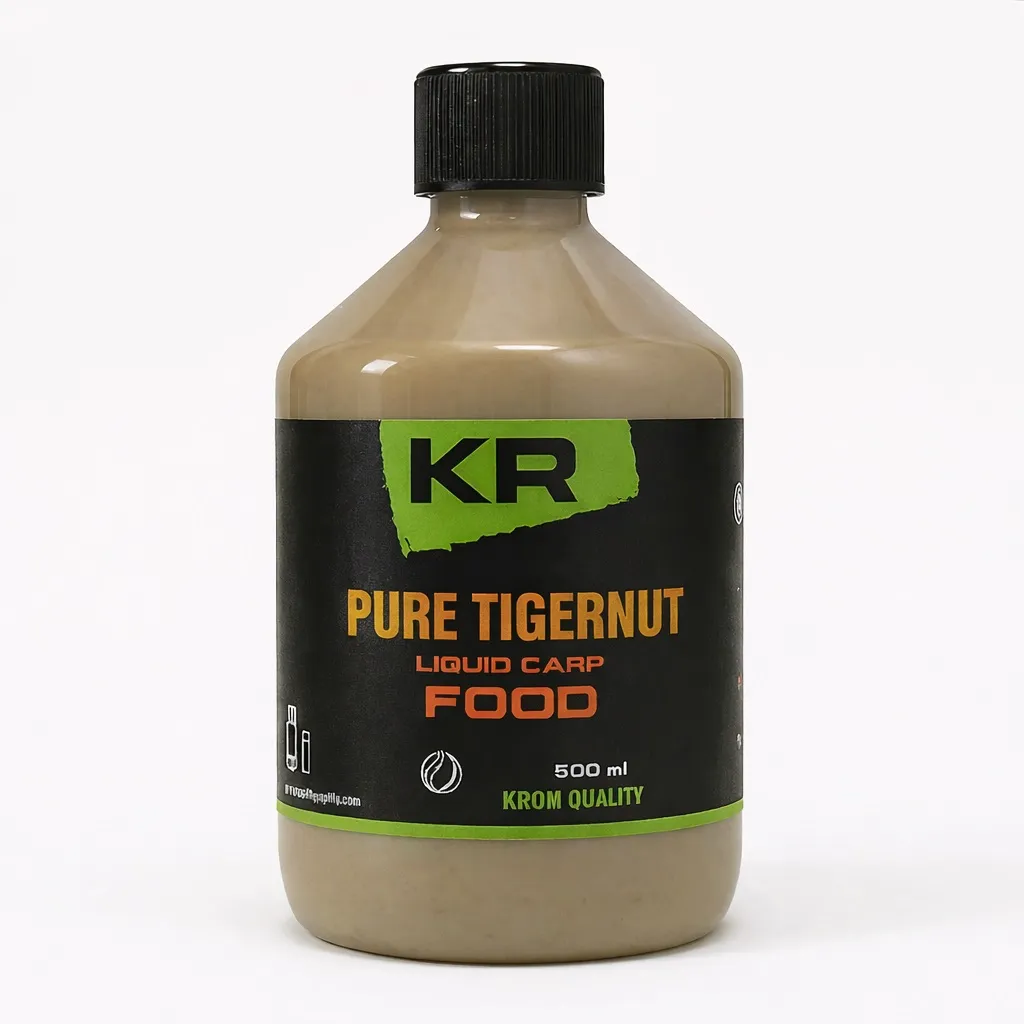KROM QUALITY PURE TIGERNUT LIQUID CARP FOOD 600ML KQPL0806