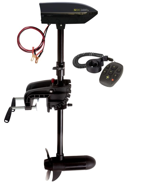 [9926024] Black Cat ELECTRIC OUTBOAR MOTOR REMOTE 12V 24LBS 992604