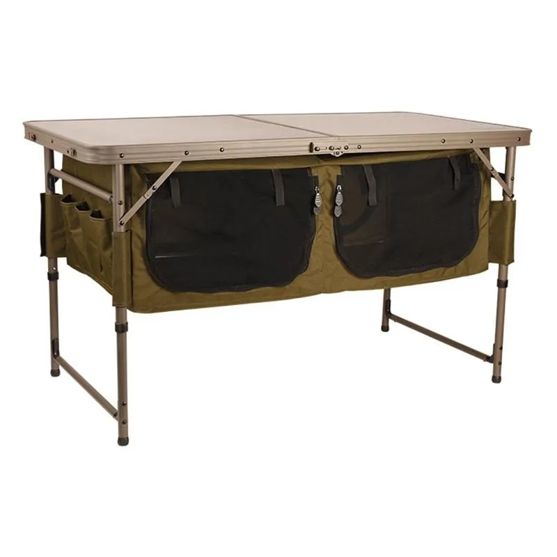 [CAC784] Fox Fishing Session Table with Storage CAC784