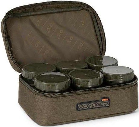FOX VOYAGER 8 POT HOOKBAIT CASE CLU567