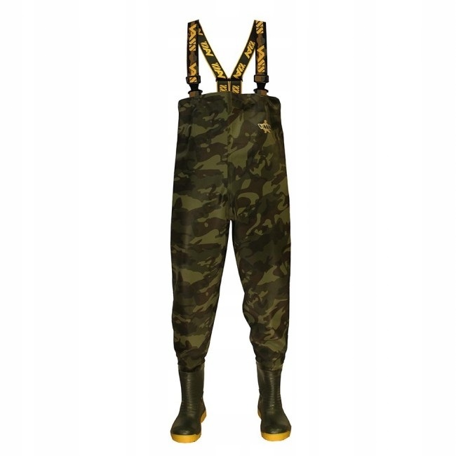 [VA785-70E-34-41] VASS TEX 785 SERIES CHEST CAMO WADER SIZE 41 VA785 70E 34 41
