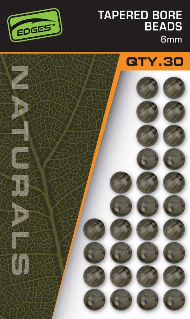 Fox Tapered Bore Beads 6mm 30szt CAC837