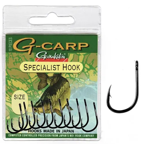 GAMAKATSU CARP SPECIMEN HOOK SIZE 1 SPECIMENHOOK1