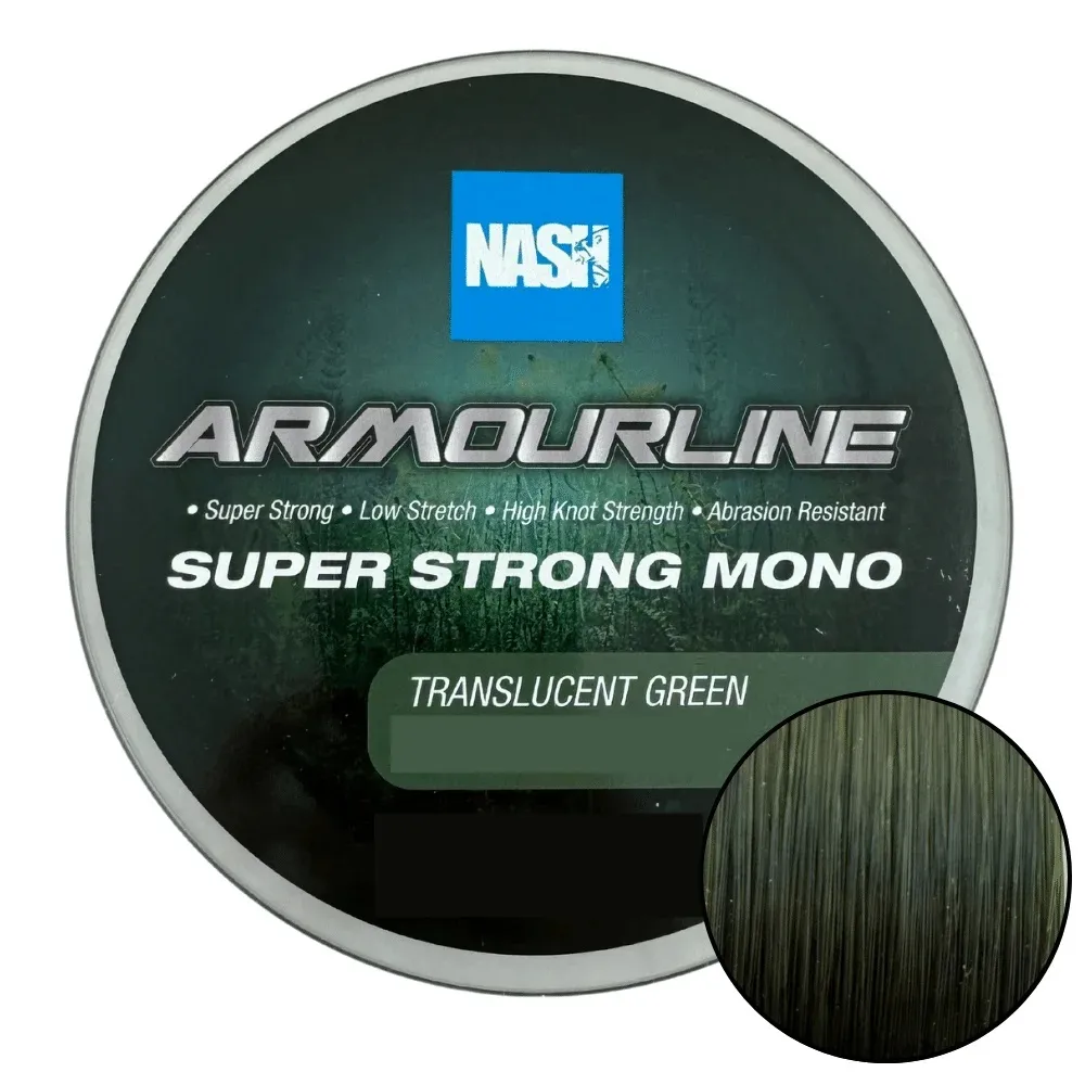 Nash Armourline Mono Translucent Green 0,40mm 20lb 9.07kg 1000m