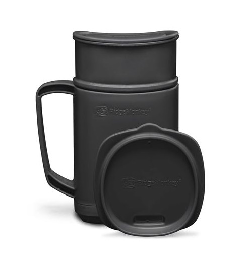 [RM550] RidgeMonkey ThermoMug DLX Brew Set Grey RM550
