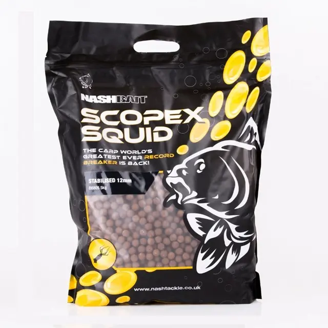 Nash Scopex Squid Boilies 15mm 5Kg