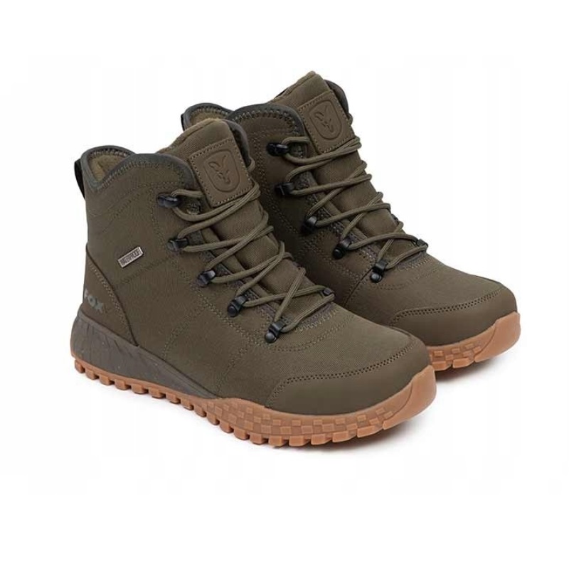 [CFW223] FOX KHAKI MID BOOT V2 SZ  8 / 42 CFW223