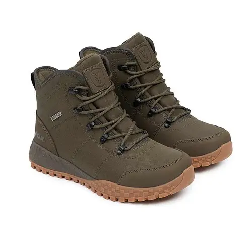 [CFW223] FOX KHAKI MID BOOT V2 SZ  8 / 42 CFW223