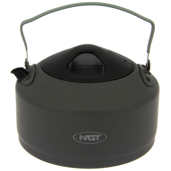 NGT 1.1 LITRE GUN METAL ALUMINIUM KETTLE FCC‐KETTLE‐1.1