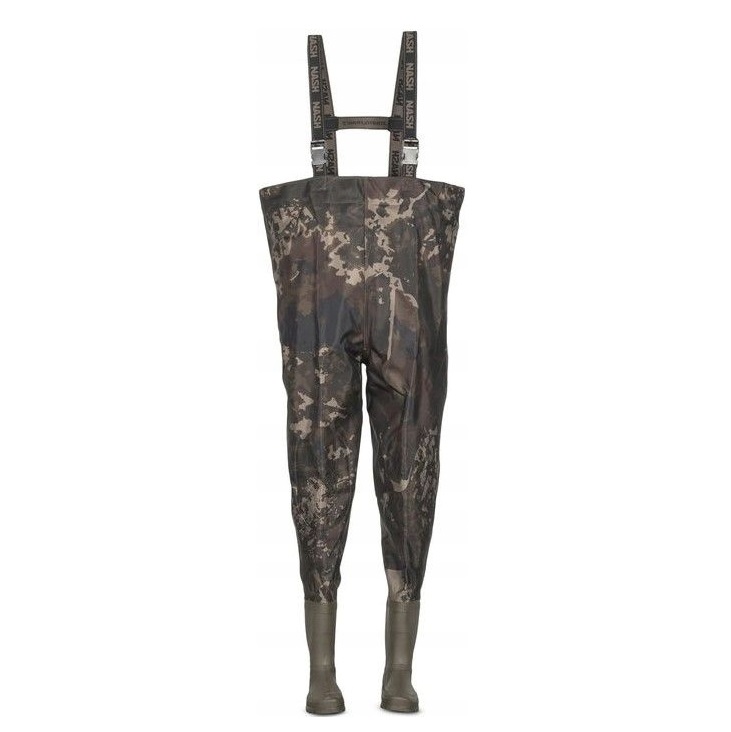 Nash ZT HD Waders Camo XL Size 41