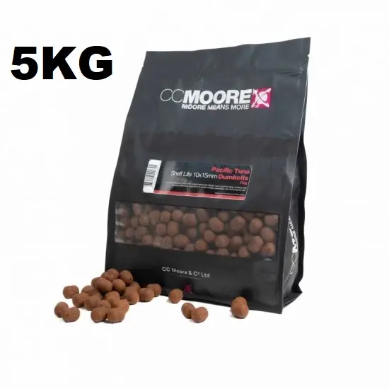 CC MOORE SHELF LIFE BAITS PACIFIC TUNA 15X18MM DUMBELL 5KG 90719