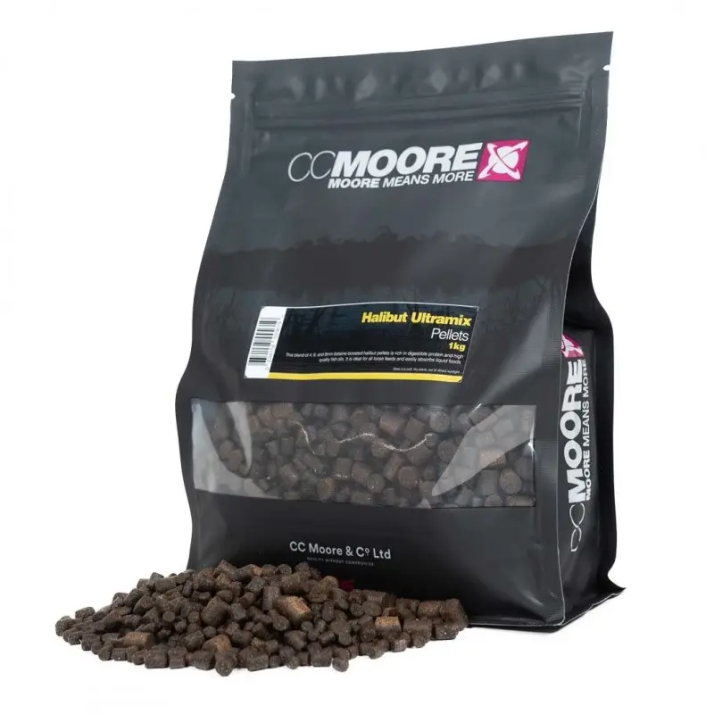 CC MOORE PELLET HALIBUT ULTRAMIX 1KG 92402