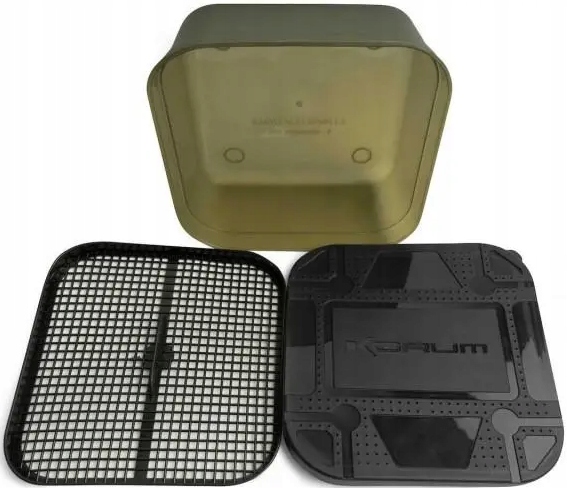 [K0310189] KORUM MAGGOT TUB & RIDDLE – 2PT/1.2L K0310189