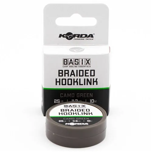 Korda Trenzado Basix Coated Hooklink 25lb 113kg 10m