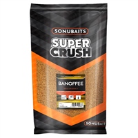 SONUBAITS SUPER CRUSH GROUNDBAIT BANOFFEE 2KG S1770037