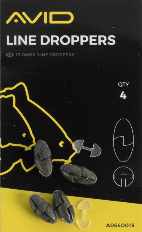 [A0640015] AVID CARP LINE DROPPERS 4 UNID A0640015