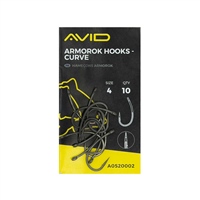 [A0520002] AVID CARP ARMOROK HOOKS CURVE SIZE 4 A0520002