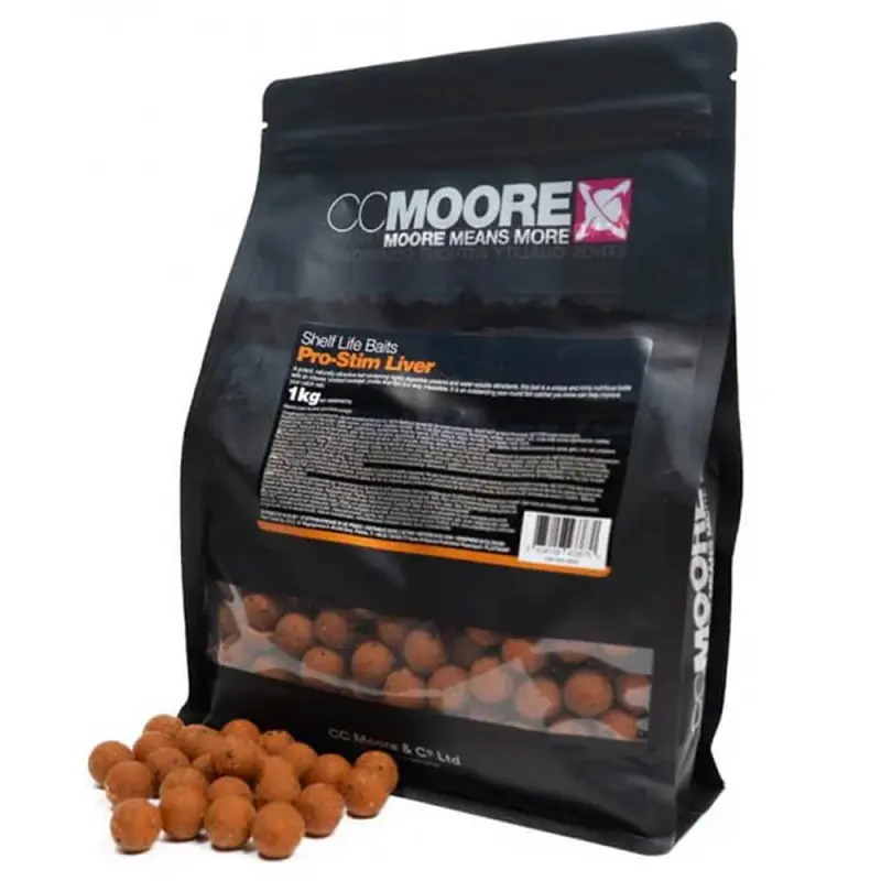 CC MOORE PRO STIM LIVER 15MM BOILIES 1KG 90816