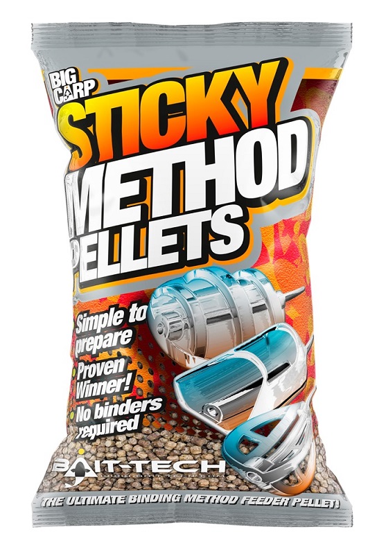 BAIT TECH STICKY METHOD PELLETS 800G PROVBAIT TECH STICHY P
