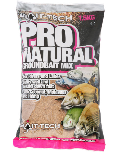 BAIT TECH PRO NATURAL DARK 1.5KG BT PRONATD