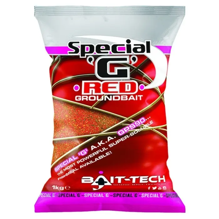 BAIT TECH SPECIAL G RED GROUNDBAIT 1KG BT SPECR