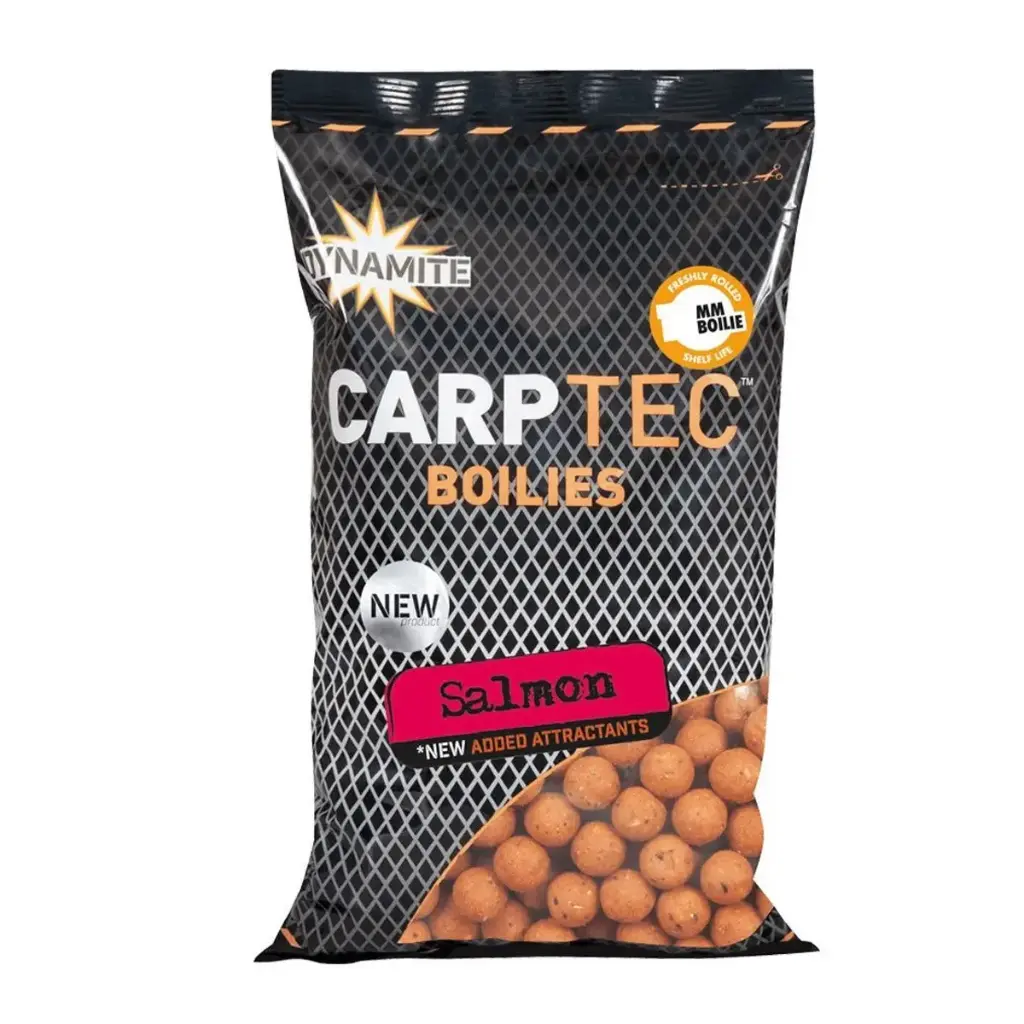 DYNAMITE BAITS BOILIES CARPTEC SALMON 20MM 900G DY1767