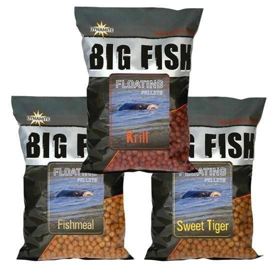 DYNAMITE BAITS BIG FISH FLOATING PELLETS FISHMEAL 1.1KG DY1482