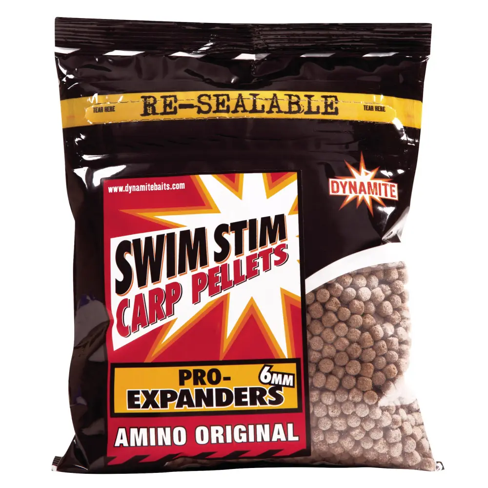 DYNAMITE BAITS SWIM STIM CARP PELLETS PRO-EXPANDER 6MM 300G SMDY421