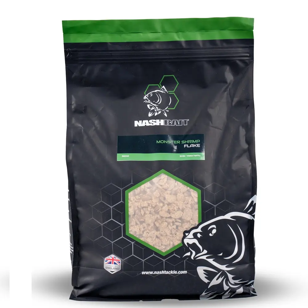 NAHS BAIT MONSTER SHRIMP FLAKE 1KG B6510