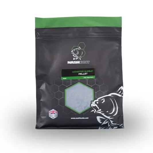 NASH BAIT MONSTER SHRIMP PELLETS 2MM 1KG B6515