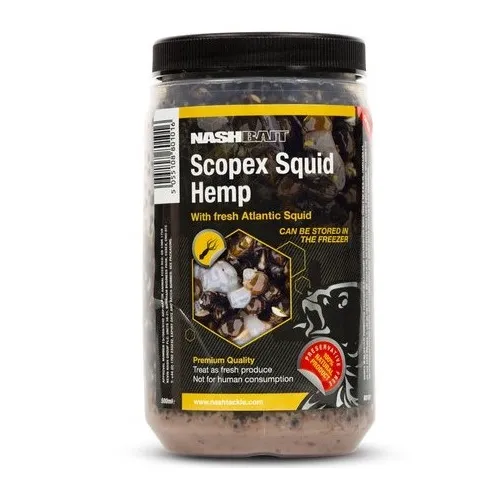 [B0101] Nash Scopex Squid Hemp 500ml