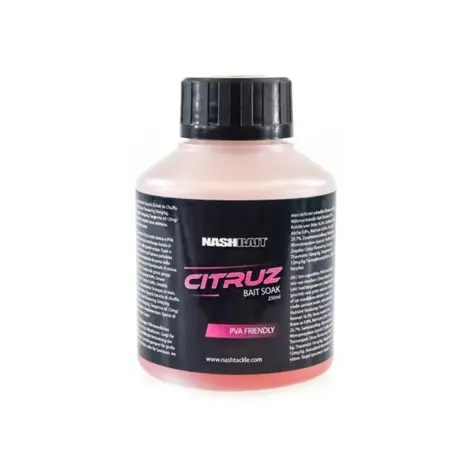 NASH BAIT LIQUID BAIT SOAK CITRUX 250ML B6475