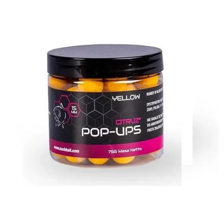 NASH POP UPS CITRUZ 15MM YELLOW 75G B6431