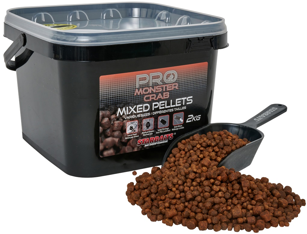 [34670] STARBAITS PROBIOTIC MONSTER CRAB MIXED PELLETS 2 KG 34670