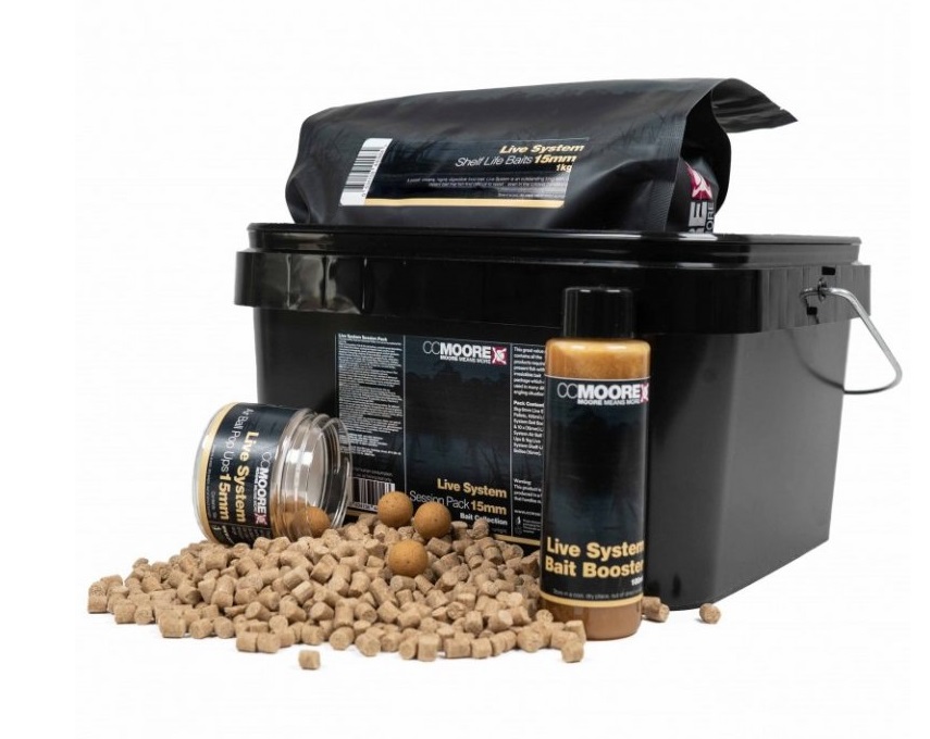 CC MOORE LIVE SYSTEM SESSION PACK 18MM BAIT COLLECTION 99070