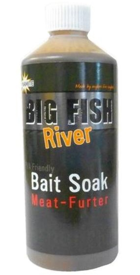 Dynamite  Bait Soak Big Fish River Meat Furter 500ml DY1380