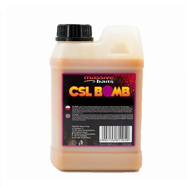 MASSIVE BAITS CSL BOOMB STRAWBERRY 1000ML CSL011