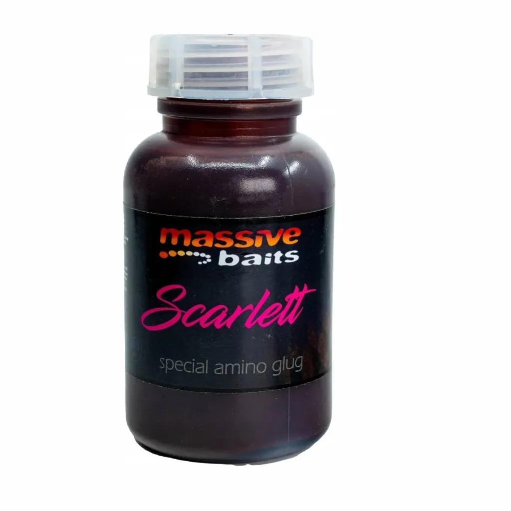 MASSIVE BAITS SPECIAL AMINO GLUG SCARLETT 250ML SAG008