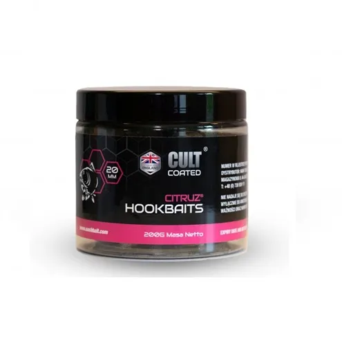NASH CULT COATED CITRUZ HOOKBAITS 200GR B6452