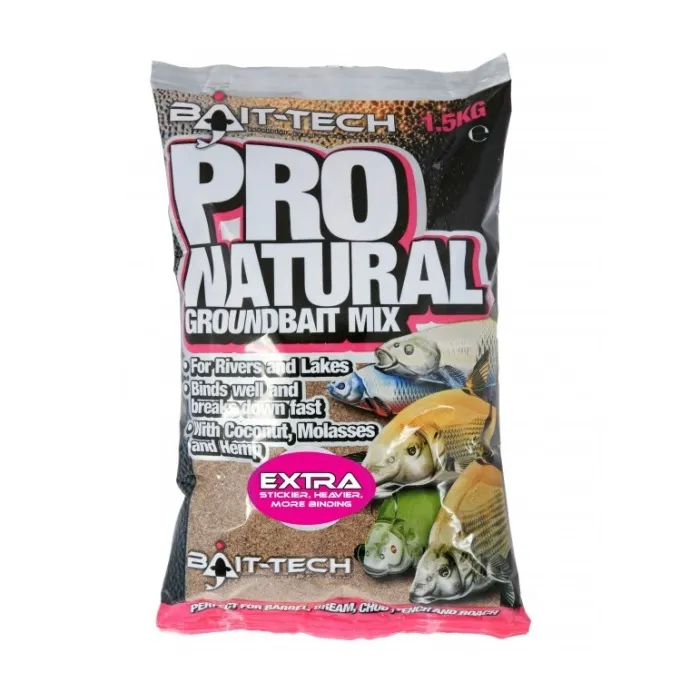 BAIT TECH PRO NATURA EXTRA 1.5KG BT PRONATX