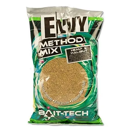 BAIT TECH ENVY METHOD MIX HEMP & HALIBUT 2 KG BT ENVYM