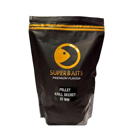 SUPERBAITS PREMIUM FLAVOR PELLET KRILL SECRET 8MM 800G 023100