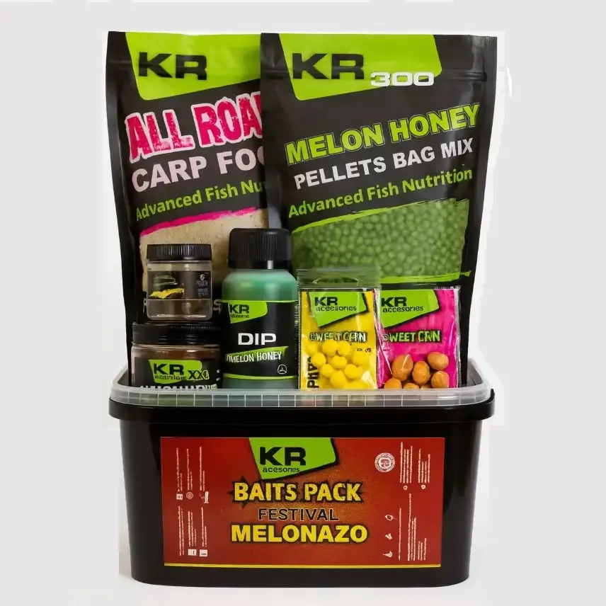 Krom Quality Baits Pack Estival Melonazo
