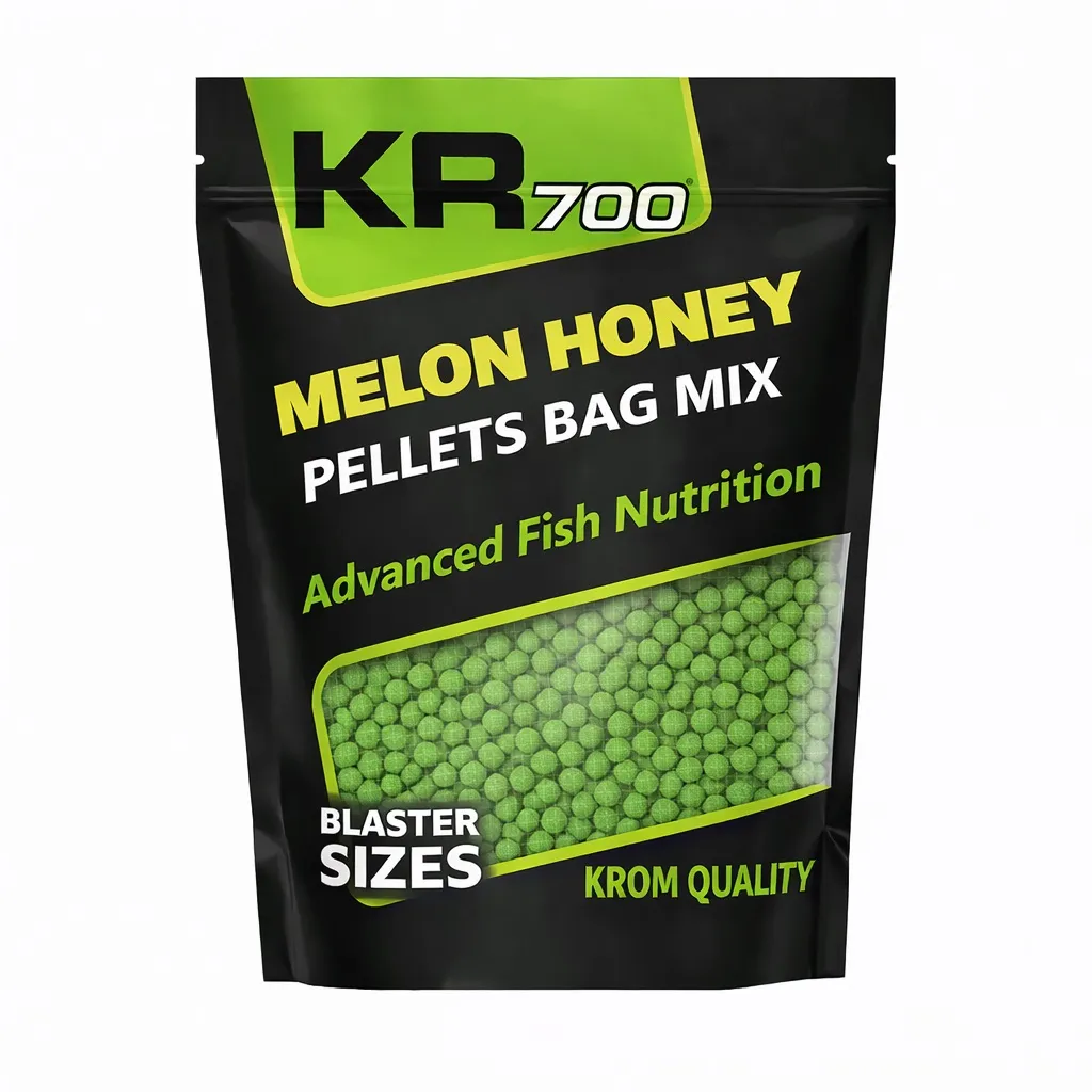 Krom Quality KR800 Pellets Bag Mix Melon Honey 3/4'5/6mm 800g