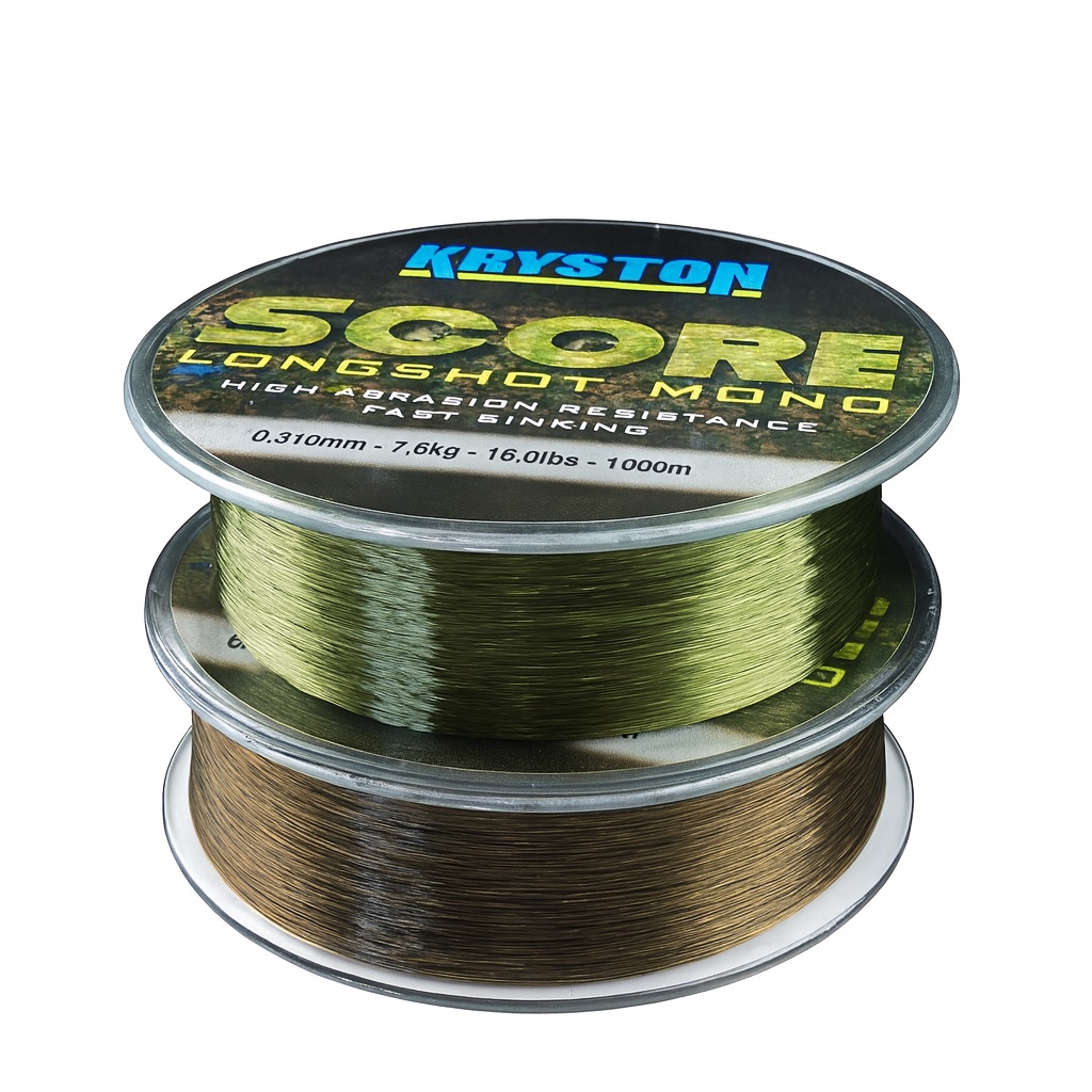 KRYSTON SCORE LONGSHOT MONO OLIVE 1000M 0 40MM KR OBL46