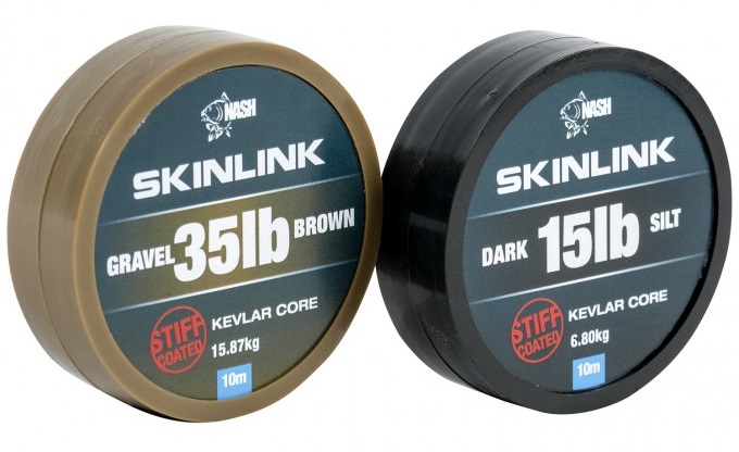 NASH SKINLINK STIFF SILT 35LB 10M T2849