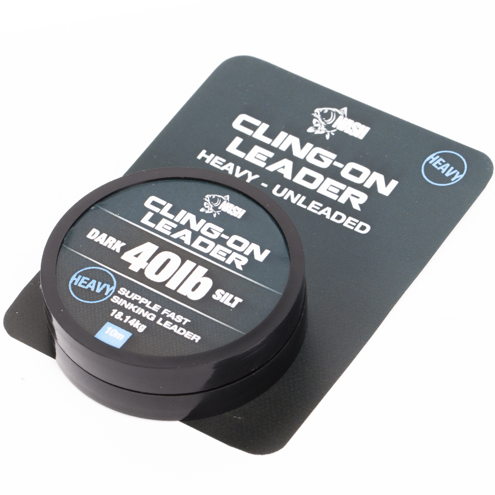 NASH CLING ON UNLEADED LEADER WEED 40LBRS GREEN T8461