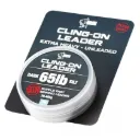 Nash Cling On Unleaded Leader Dark Silt 65Lb 7m